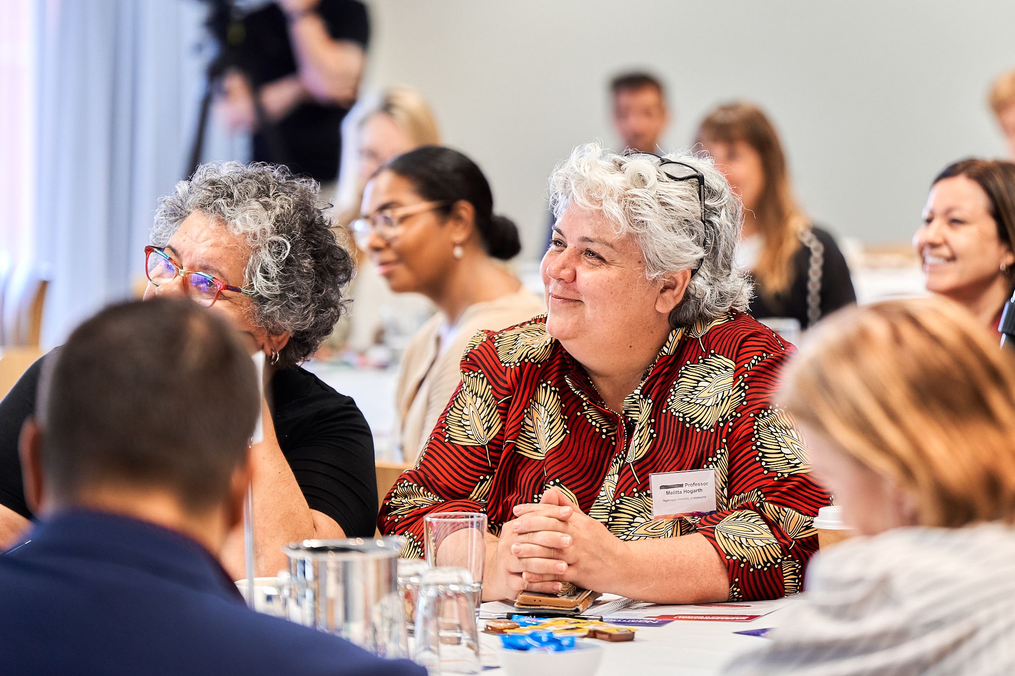 Professor Melitta Hogarth with other Forum participants Forum participants at Reconciliation in Education, Canberra