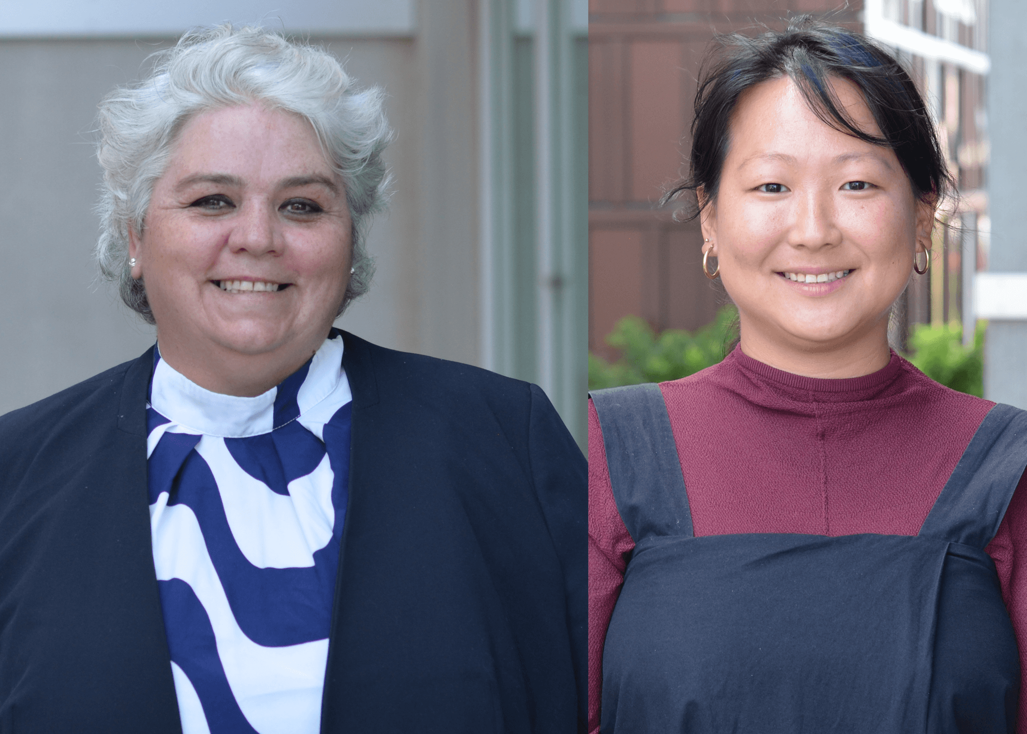 Professor Melitta Hogarth and Sara Tajima author headshot