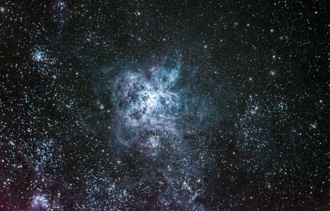 Tarantula Nebula. Peter Lieverdink. Tarantula Nebula | cafuego | Flickr. Attribution-ShareAlike 2.0 Generic (CC BY-SA 2.0) Tarantula Nebula