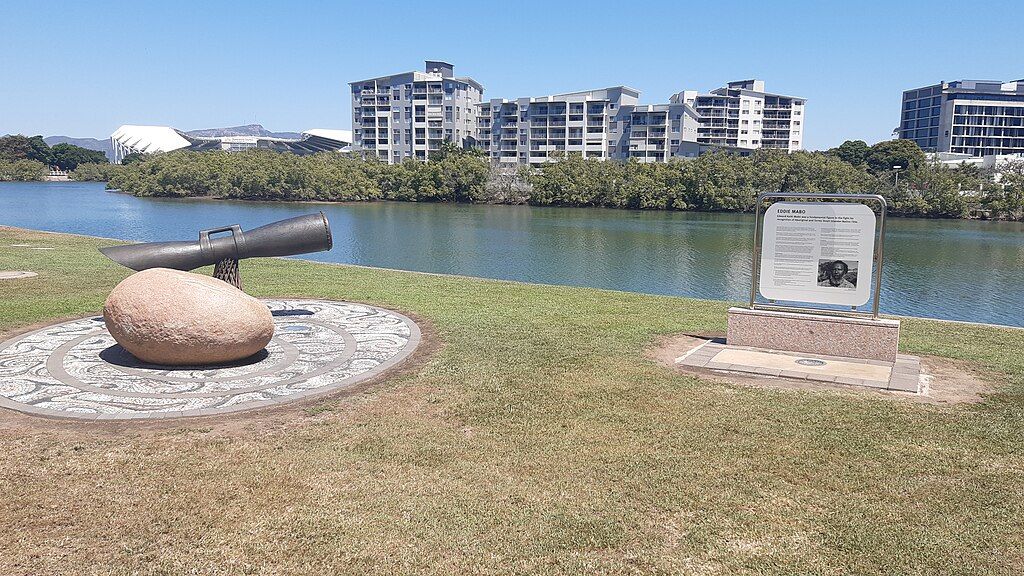 Eddie Mabo Monument. Location: Townsville, Queensland. Photographer: Ridiculopathy. Source: Wikimedia Commons. Used under licence: CC0.