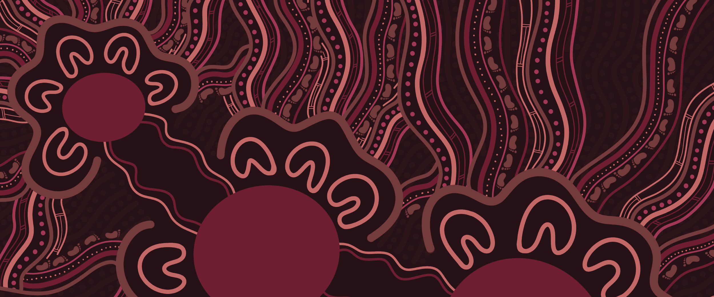 Reconciliation and Education report header image Spiderweb on branch