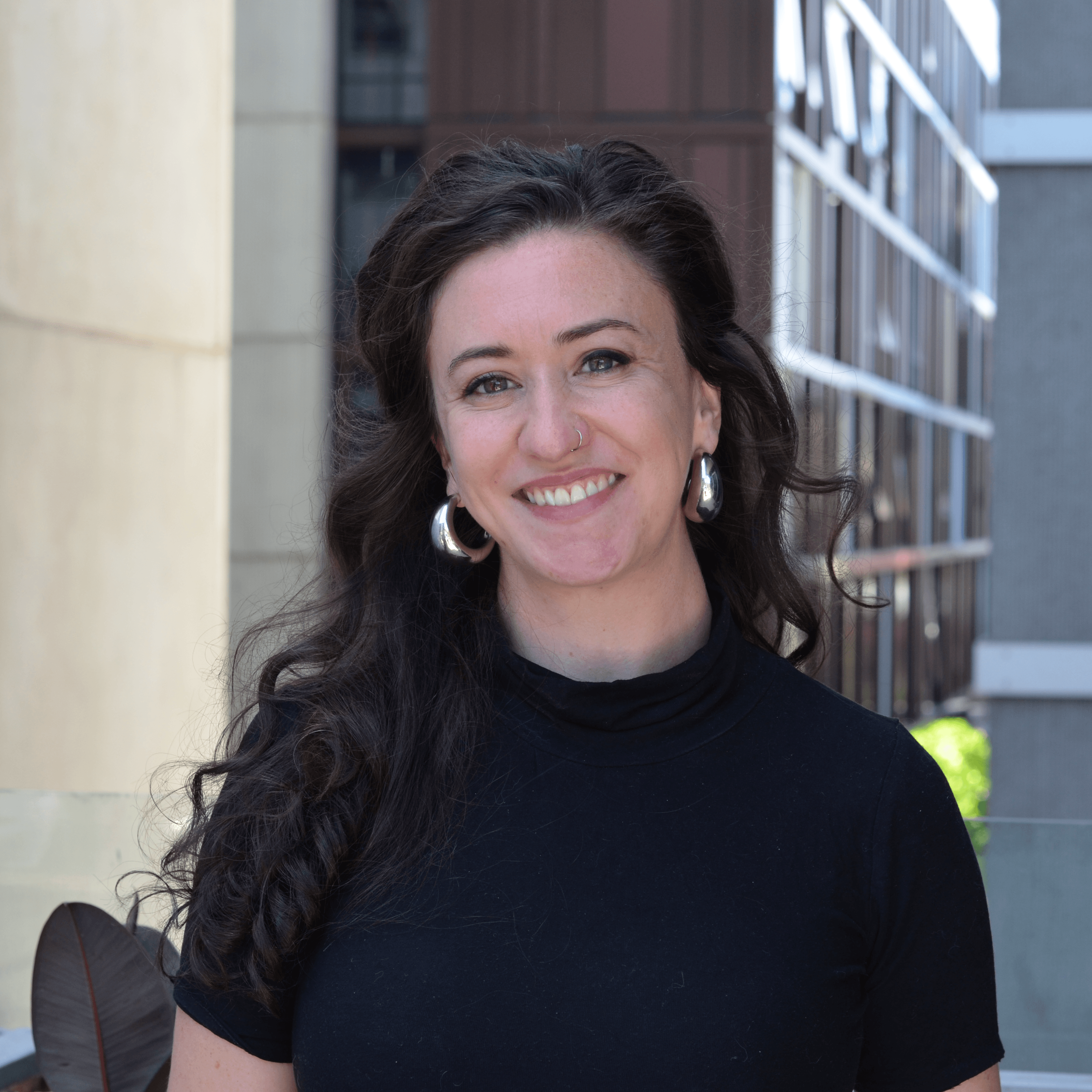 Dr Jessica Gannaway, Professional Development Lead Dr Jessica Gannaway headshot taken at Faculty of Education at University of Melbourne