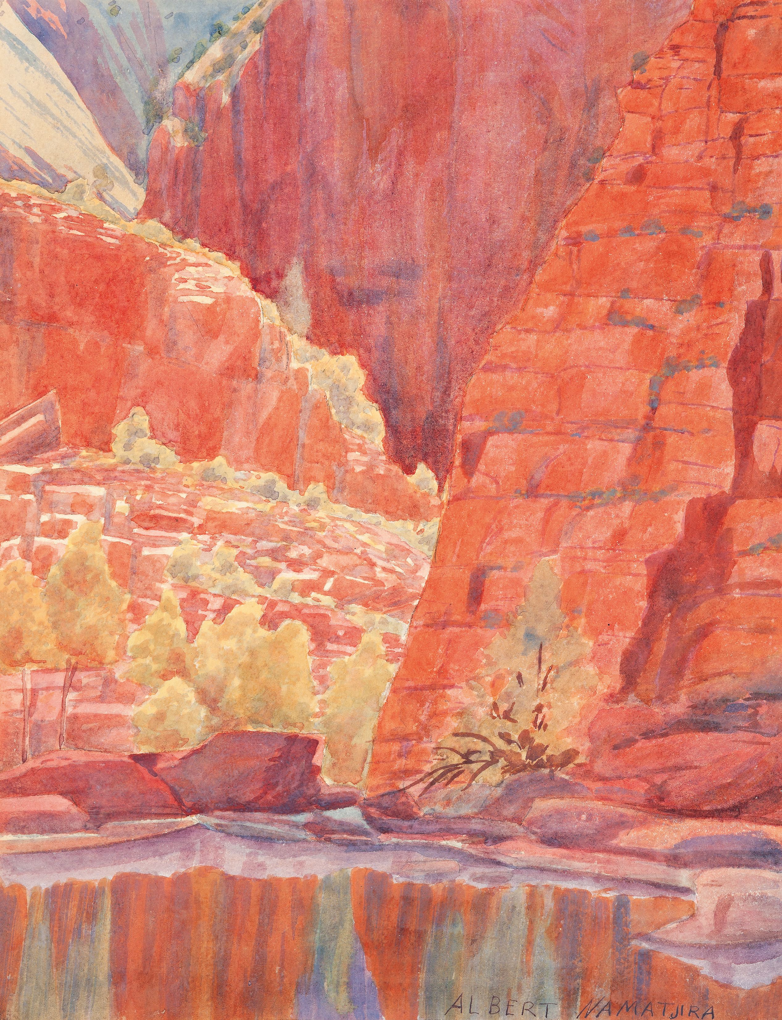 Quarta-Tooma (Ormiston Gorge) – Albert Namatjira
